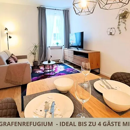 Markgrafenrefugium Zentrumsnahe 2 Zi Mit Kueche Fuer 1-4 Personen Apartamento Bayreuth