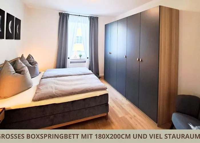Markgrafenrefugium Zentrumsnahe 2 Zi Mit Kueche Fuer 1-4 Personen